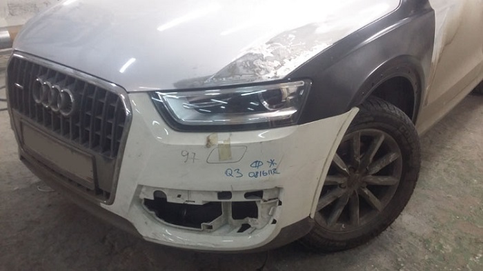 Кузовной ремонт и покраска автомобилей Ауди Q3 цена